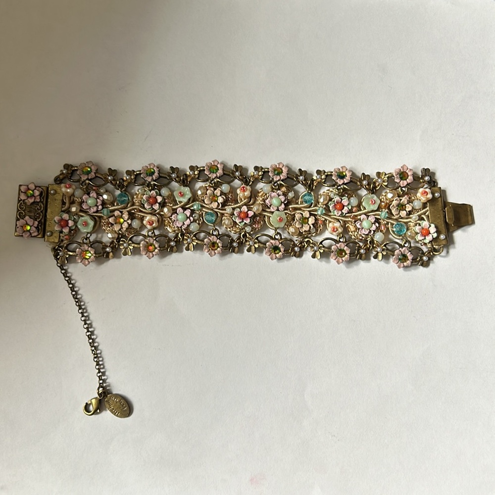 Vintage original Michal Negrin flower bracelet - Picture 7 of 8